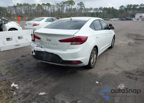 2019 Hyundai Elantra Sel z USA, uszkodzony, nr VIN 5NPD84LF8KH468355